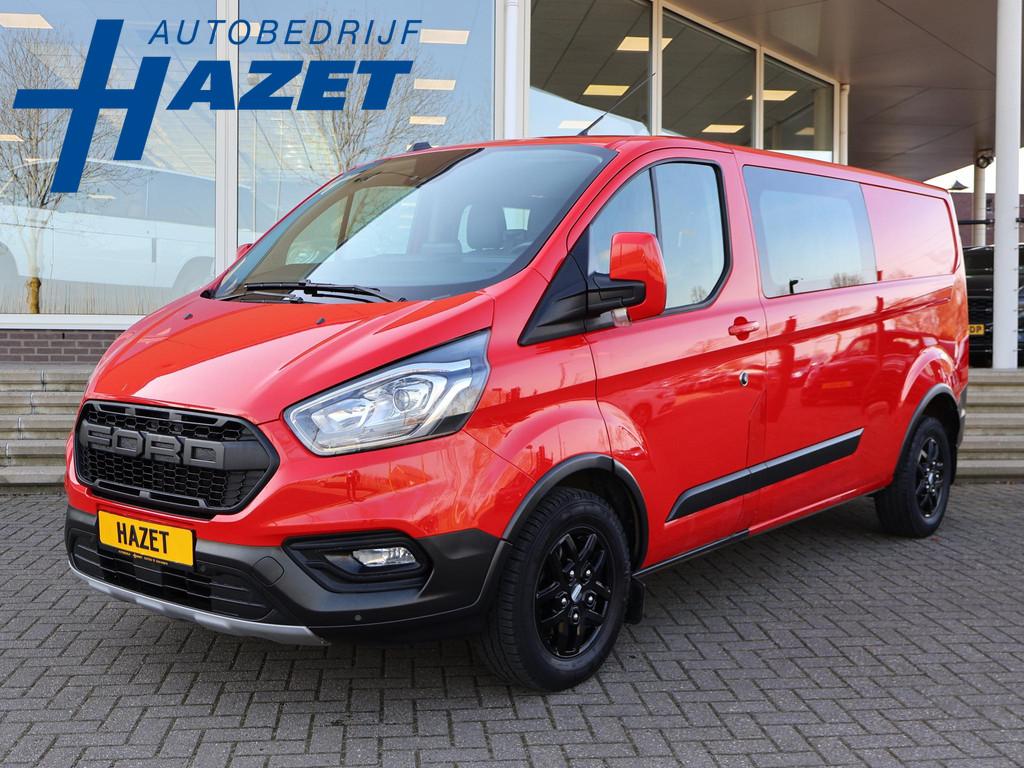 Ford Transit Custom 320 2.0 TDCI 130 PK TRAIL DUBBEL CABINE, Auto's, Bestelauto's, Bedrijf, Te koop, ABS, Achteruitrijcamera, Airconditioning