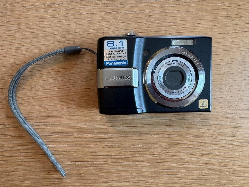 Panasonic Lumix DMC-LS80 (8.1MP)compactcamera + 2GB SD kaart, Gebruikt, Compact, 8 Megapixel, Ophalen of Verzenden