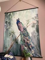 Wandkleed poster pauw, Ophalen, Zo goed als nieuw