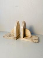 Marmeren Art Deco boekensteunen, jaren 30, Antiek en Kunst, Ophalen of Verzenden