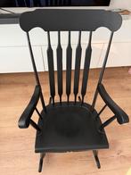 Zwart geverfde schommelstoel, Ophalen, Gebruikt, Zwart, Eén