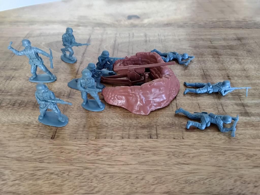 Airfix 1:32 Duits leger, soldaten., Ophalen of Verzenden, Zo goed als nieuw