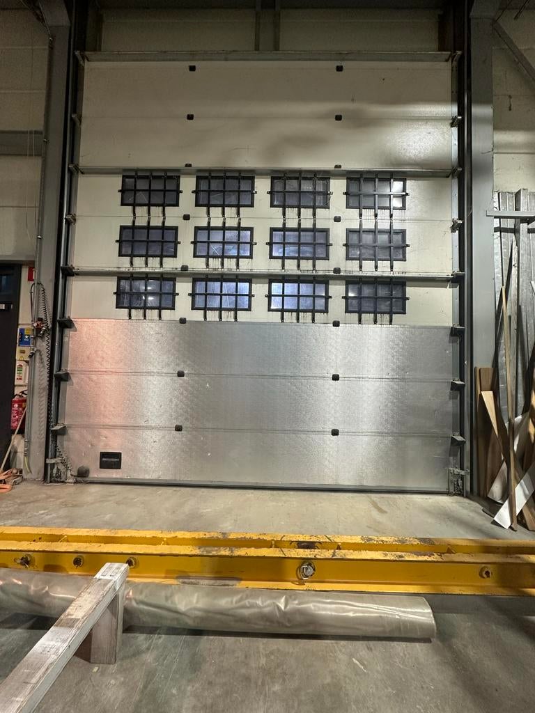 Elektrische Crawford overheaddeur - Gebruikt, Doe-het-zelf en Verbouw, Deuren en Horren, Gebruikt, Garagedeur, Ophalen of Verzenden