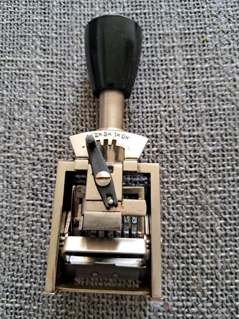 Vinted stempelautomaat, Ophalen, Gebruikt