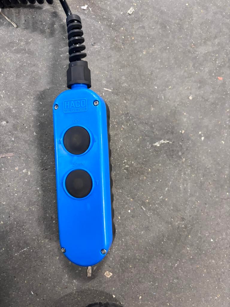 Bediening haco kastje laadklep, Ophalen of Verzenden, Gebruikt