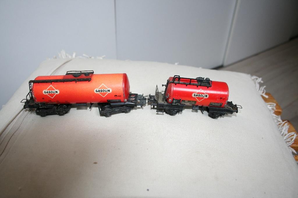 trix express tankwagons, Gebruikt, Gelijkstroom, Trix, Wagon