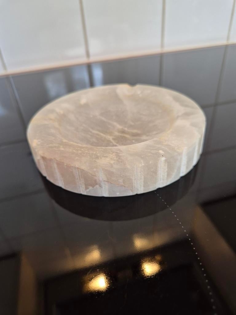 Albast asbak, Ophalen of Verzenden, Zo goed als nieuw, Asbak