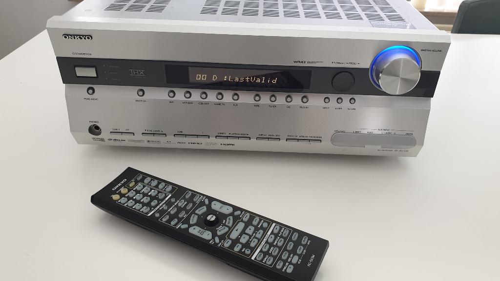 Onkyo TX-SR705 THX Home Cinema AV-Receiver, Ophalen of Verzenden, Zo goed als nieuw, 120 watt of meer, Onkyo
