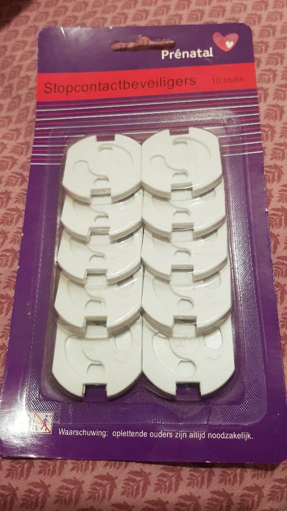 10 stopcontact beveiligers Prenatal, Kinderen en Baby's, Overige Kinderen en Baby's, Ophalen of Verzenden, Nieuw