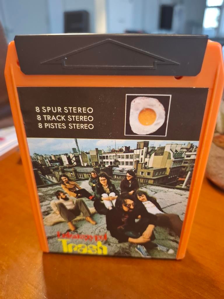 Eulenspygel - Trash (Ausschuss) 8-track tape 1972, Overige genres, 1 bandje, Ophalen of Verzenden, Zo goed als nieuw