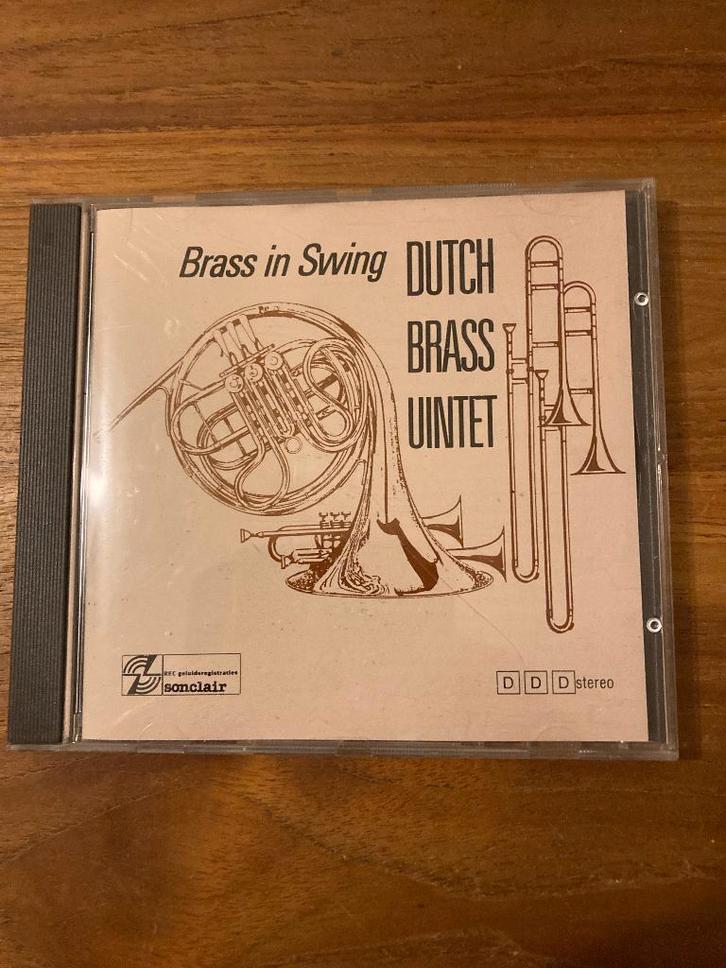 The Dutch Brass Quintet - Brass in swing, Cd's en Dvd's, Cd's | Instrumentaal, Zo goed als nieuw, Ophalen of Verzenden