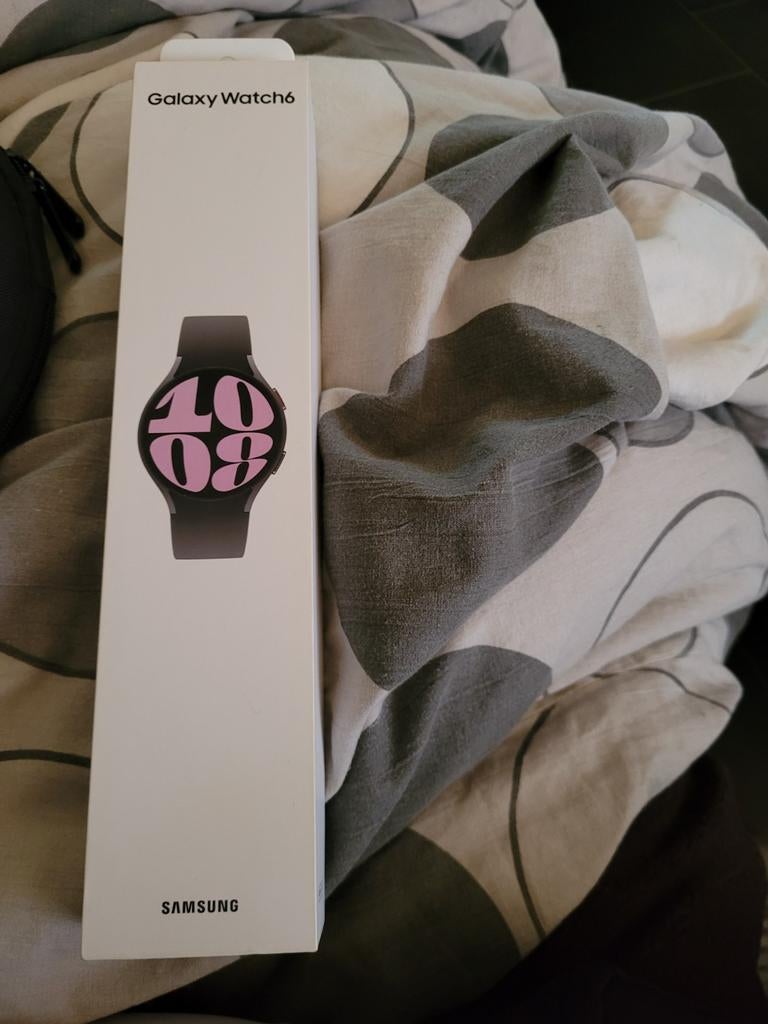 Samsung Galaxy Watch 6 - Zeer nette staat, Zwart, Ophalen of Verzenden, Zo goed als nieuw, Samsung