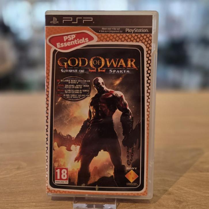 PSP Game God Of War Ghost Of Sparta, Spelcomputers en Games, Games | Sony PlayStation Portable, Gebruikt