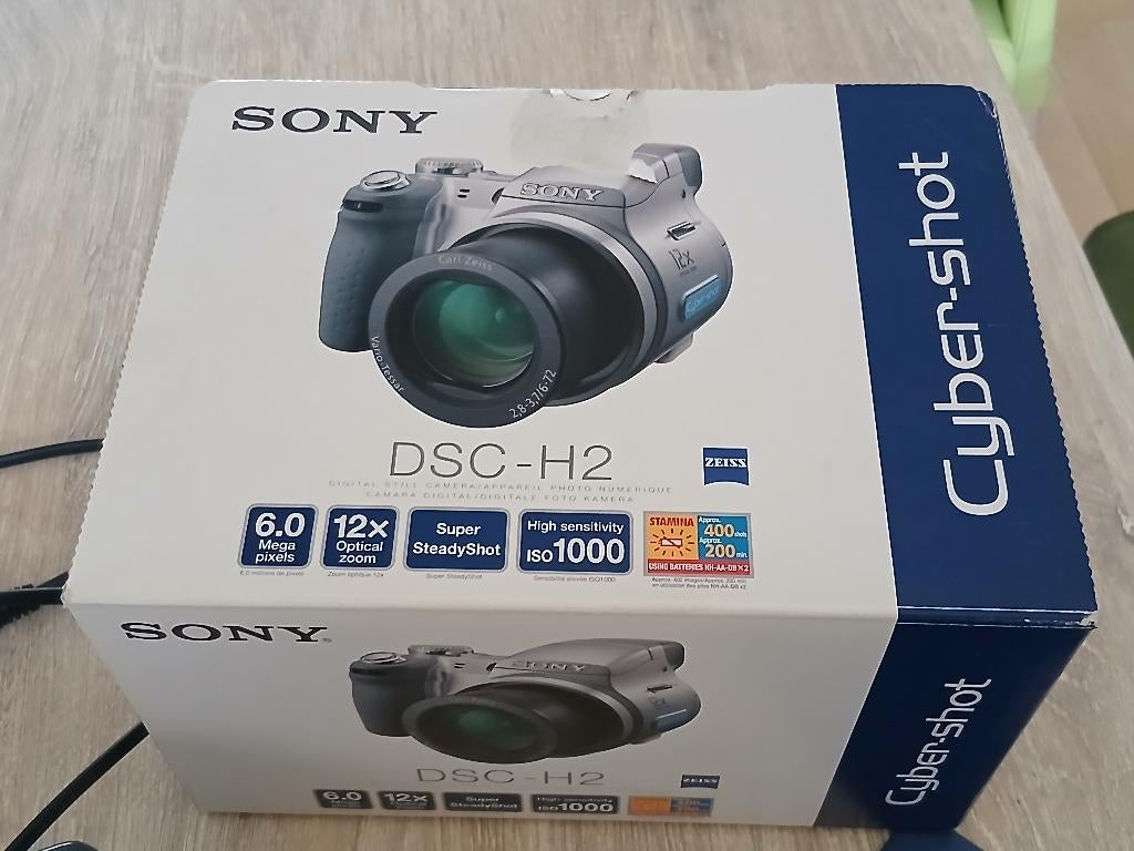 Sony digitale camera DCS-H2, Ophalen of Verzenden, Gebruikt, Sony, 8 keer of meer