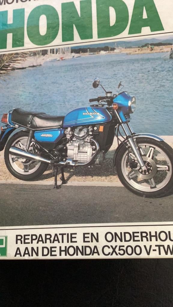 HONDA  /   CX  500   /   MOTORFIETS  TECHNIEK., Boeken, Ophalen, Zo goed als nieuw