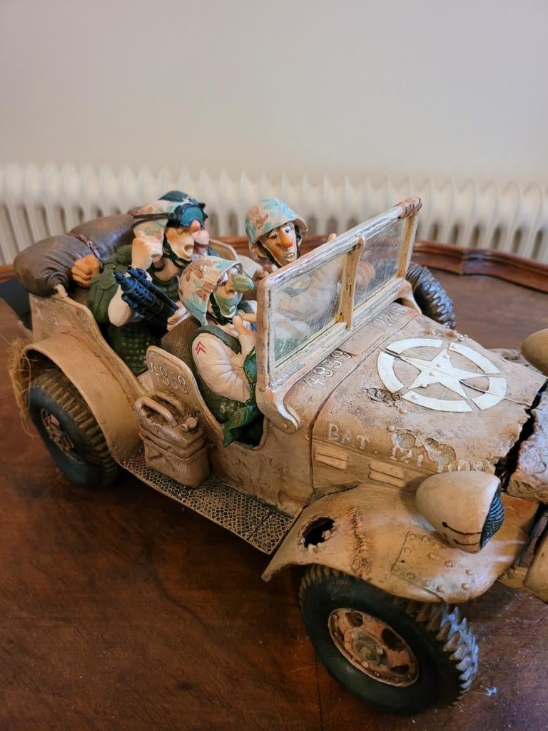 MILITARY PATROL VAN FORCHINO, Antiek en Kunst, Kunst | Designobjecten, Ophalen of Verzenden