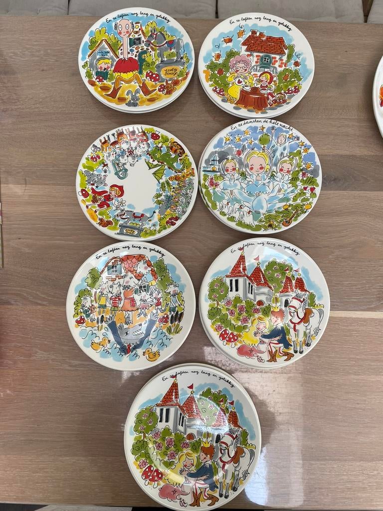 14 ontbijtborden Blond Amsterdam, Ophalen, Nieuw, Bord