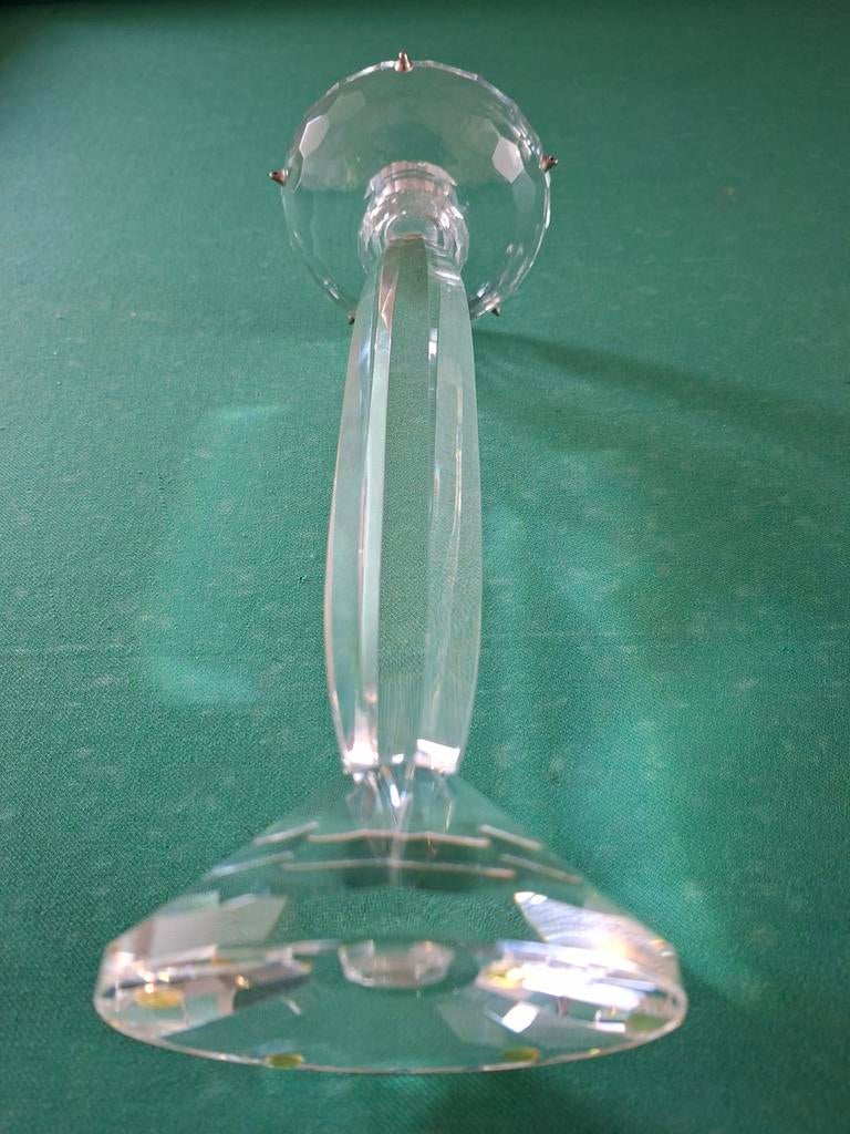 Kristallen kandelaar., Antiek en Kunst, Antiek | Glas en Kristal, Ophalen of Verzenden