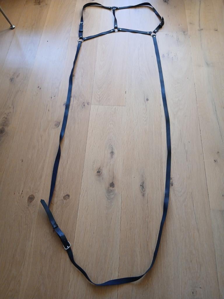 Bondage van zwart imitatie leer, Ophalen of Verzenden, Nieuw