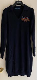 Originele Ralph Lauren wollen jurkje blauw - Maat M - Nieuw, Maat 38/40 (M), Nieuw, Knielengte, Verzenden
