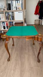 Inschuifbare Kaarttafel - Klassiek Design, Ophalen, Gebruikt, 50 tot 100 cm, Vier personen