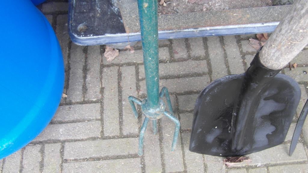 schep woeler, Ophalen, Zo goed als nieuw, Schop