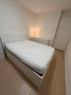 Bed, incl. Lattenbodem‼️, Ophalen, Tweepersoons, Zo goed als nieuw, 160 cm