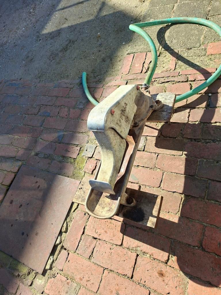 Weidepomp, Ophalen, Gebruikt