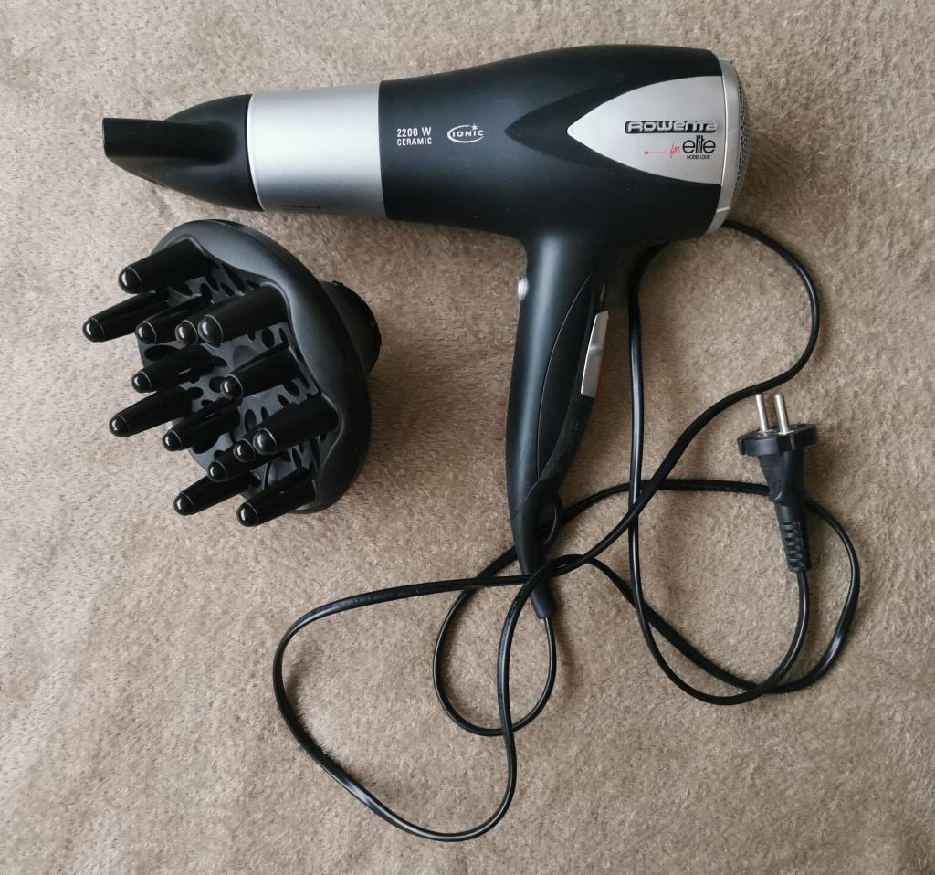 Rowenta CV8052 Zwart 2200W, Ophalen, Zo goed als nieuw, Haarverzorging