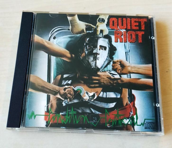 Quiet Riot - Condition Critical CD 1984 Japan/EU, Cd's en Dvd's, Cd's | Hardrock en Metal, Gebruikt, Ophalen of Verzenden