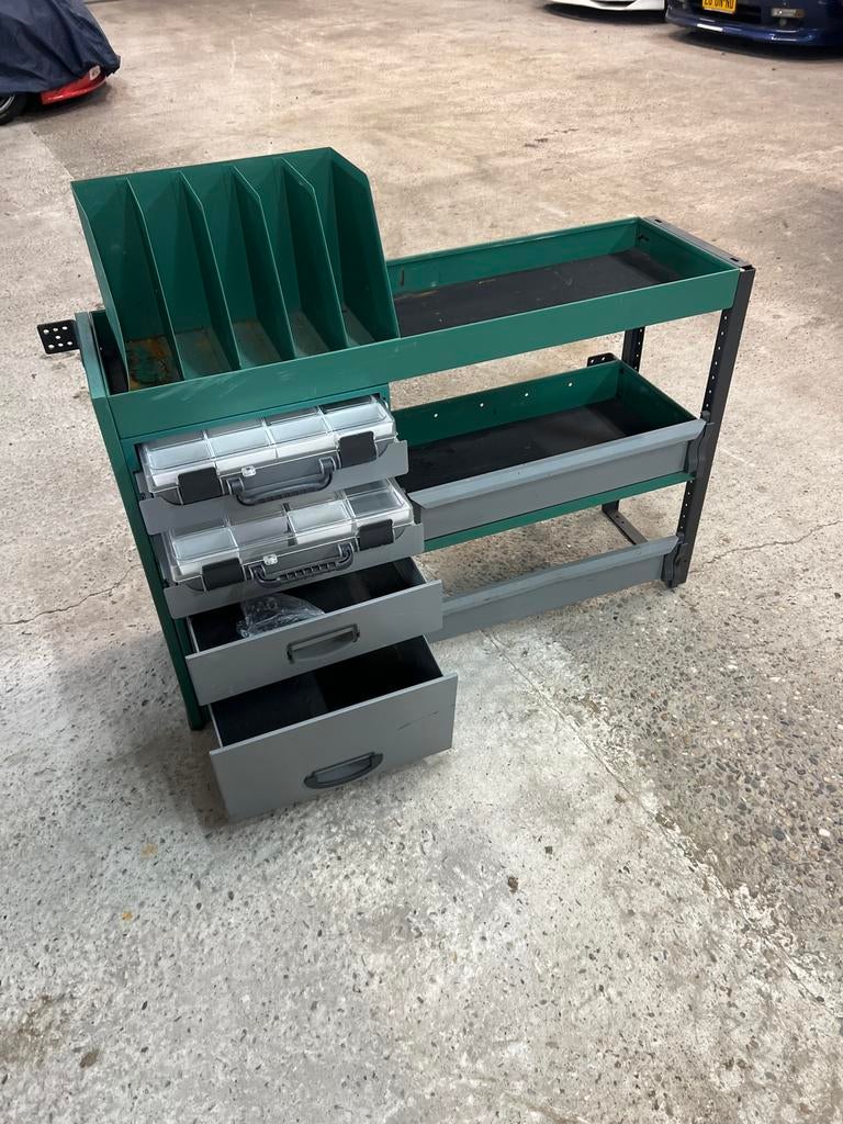 Gereedschaps kast werk bus, Ophalen, Gebruikt