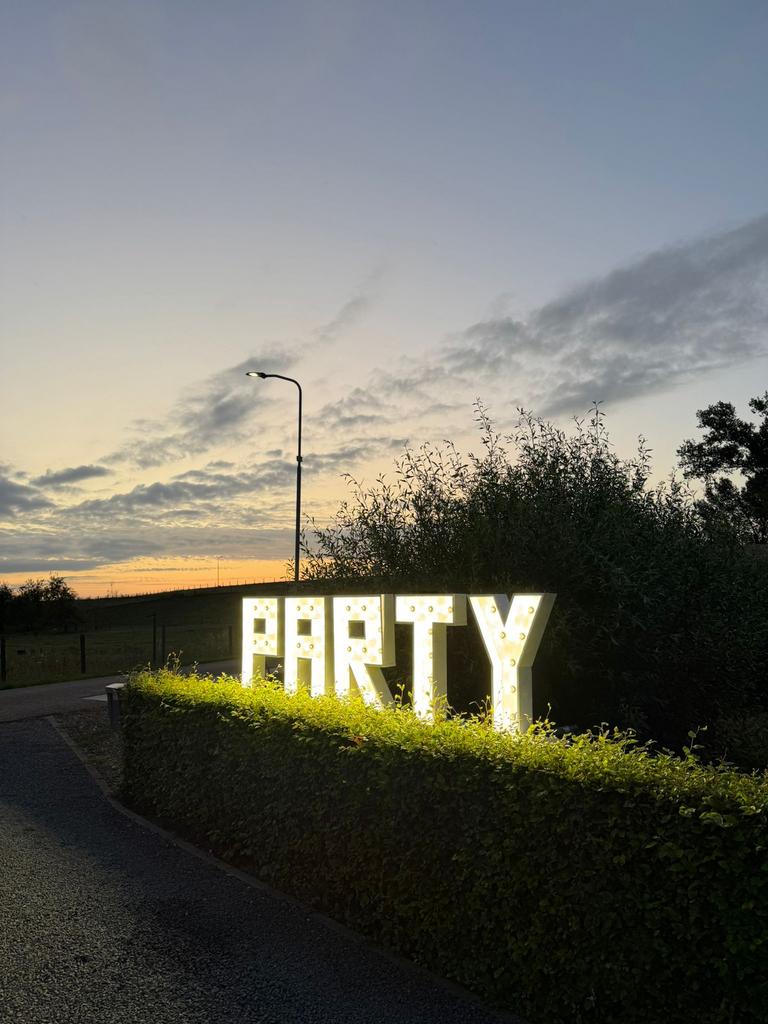 Party letters verlicht, Ophalen, Nieuw, Overige