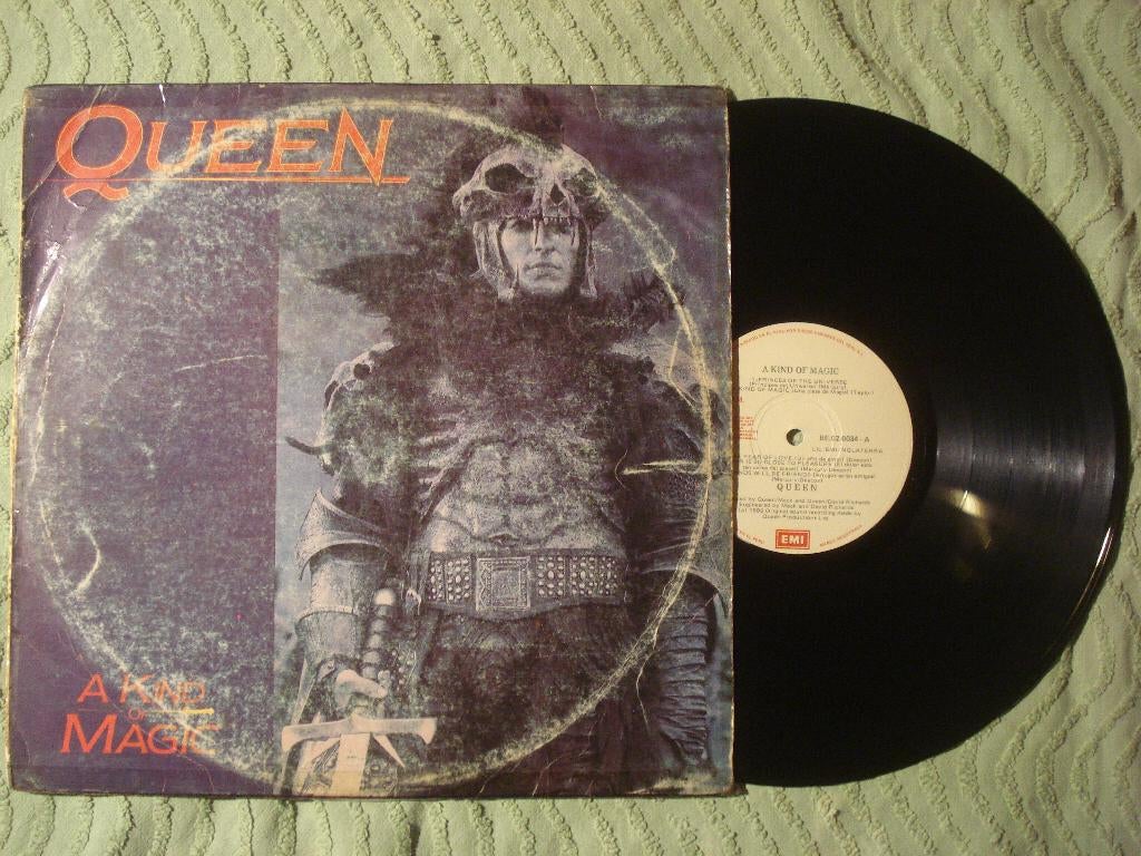Queen Vinyl LP: ‘A Kind Of Magic’ (Peru) Zeldzaam!!!, Ophalen of Verzenden, Gebruikt, 12 inch, Poprock