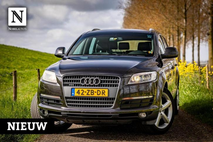 Audi Q7 3.6 FSI quattro 4+2 |Nap |Leer |Trekhaak | Camera, Auto's, Audi, Bedrijf, Te koop, Q7, 4x4, ABS, Airbags, Airconditioning