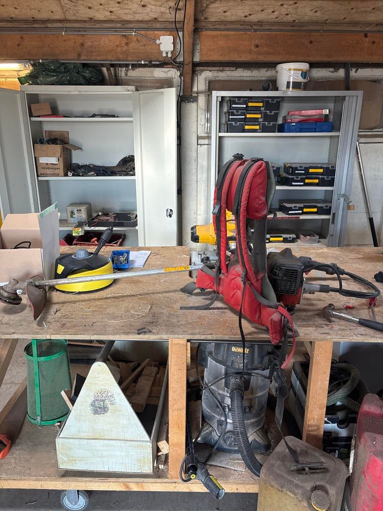 Jonsered GR 2036 Bosmaaier - Werkend te zien, Tuin en Terras, Bosmaaiers, Ophalen of Verzenden, Gebruikt, 30 tot 50 cm, Benzine