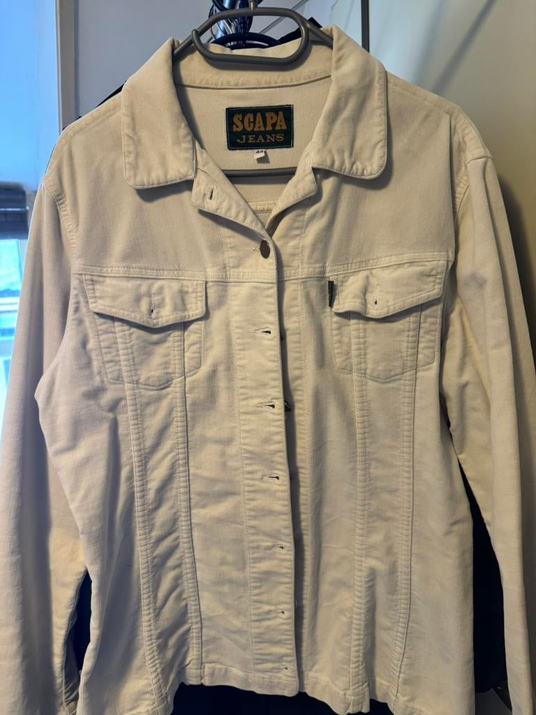 Wit jasje Scapa. Maat 38/40, Kleding | Dames, Maat 38/40 (M), Wit, Ophalen of Verzenden, Jasje