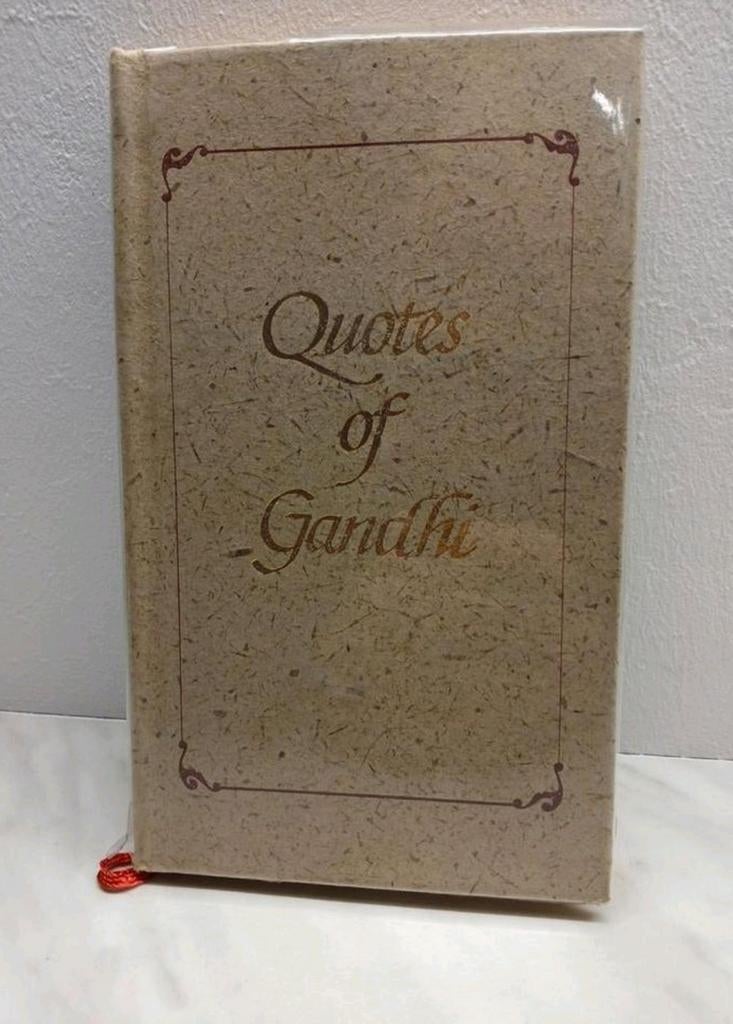 Quotes of Gandhi - Inspirerend Boek zgan vaste prijs, Ophalen of Verzenden