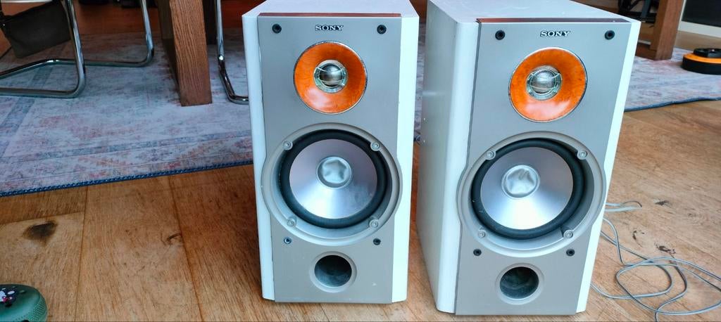 Sony speakers ss nx1, Audio, Tv en Foto, Luidsprekers, Ophalen, Minder dan 60 watt, Front, Rear of Stereo speakers, Sony