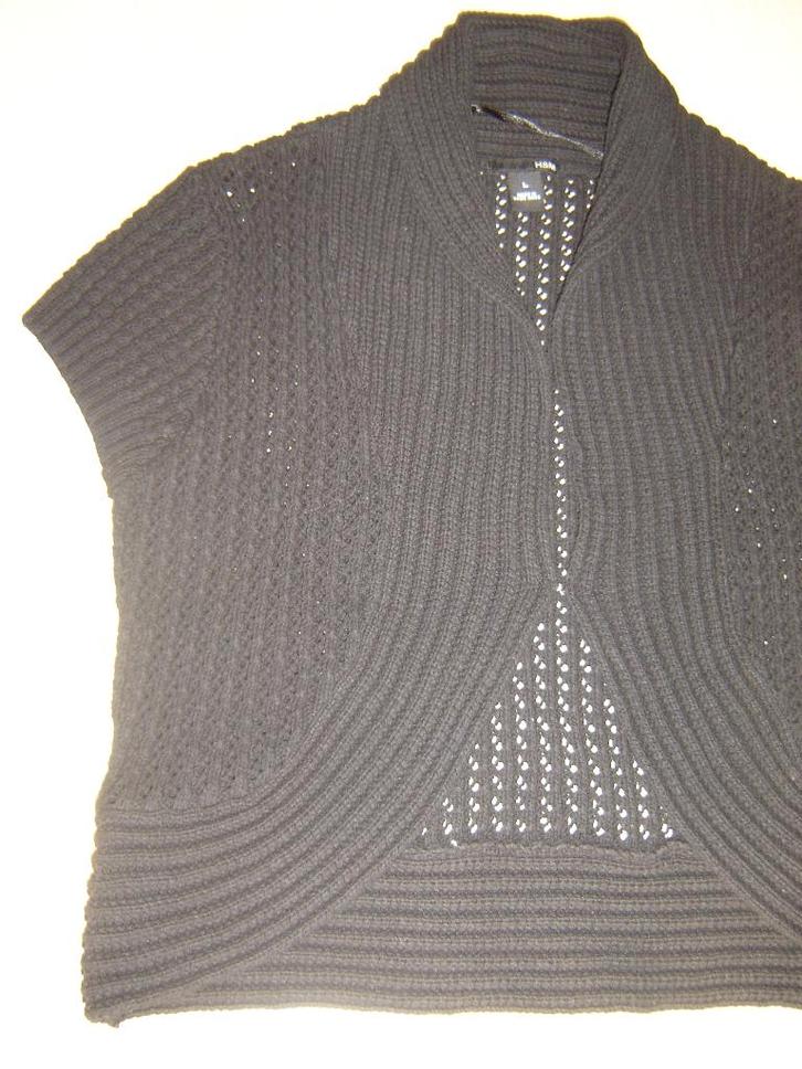 Zgn zwarte dames vestje, mt. L, Kleding | Dames, Truien en Vesten, Zo goed als nieuw, Maat 42/44 (L), Zwart, Ophalen of Verzenden