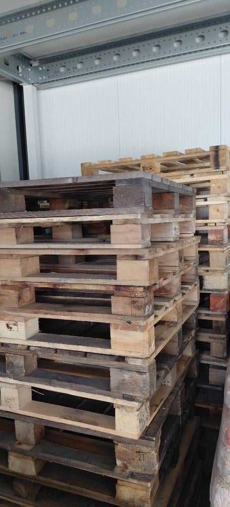 Blokpallet pallet pallets, Ophalen, Gebruikt, Minder dan 25 mm, Pallet