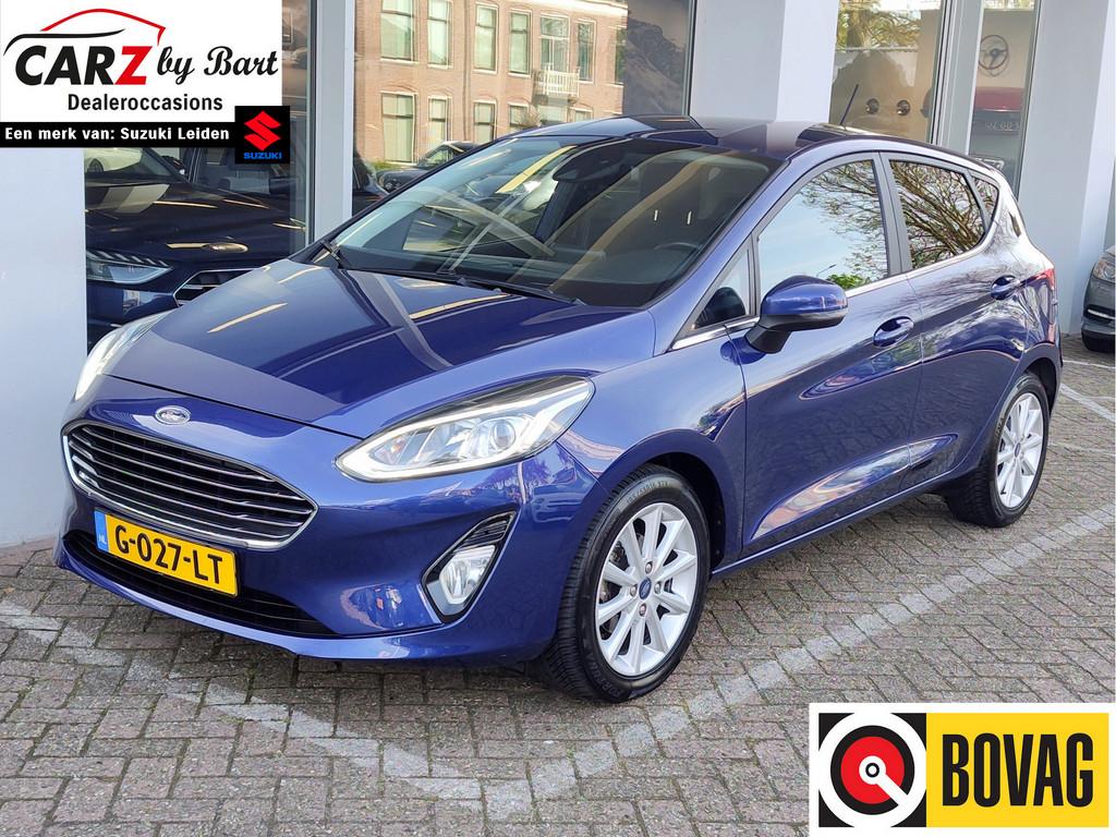 Ford Fiesta 1.0 ECOBOOST TITANIUM Cruise | Clima | Carplay/A, Voorwielaandrijving, Gebruikt, 580 kg, Met garantie (alle)