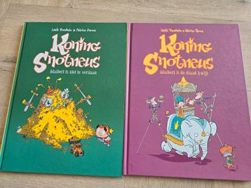 Hardcover stripboek Koning Snotneus boek beschikbaar voor biedingen