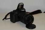 320398 Canon 700D + Canon Lens EFS 18-135mm ***Z.G.A.N.***, Audio, Tv en Foto, Fotocamera's Digitaal, Spiegelreflex, 18 Megapixel