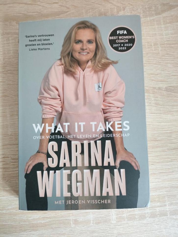 Sarina Wiegman - What It Takes - ophalen, Boeken, Biografieën, Gelezen, Sport, Ophalen