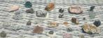 doos vol mineralen en fossielen verzameling, Ophalen of Verzenden, Mineraal
