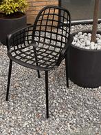 Zuiver Albert Kuip tuinstoel Black, Tuin en Terras, Tuinstoelen, Ophalen, Gebruikt, Aluminium