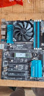 I7 4770k and m.2 ssd, Gebruikt, DDR3, Ophalen of Verzenden, ATX