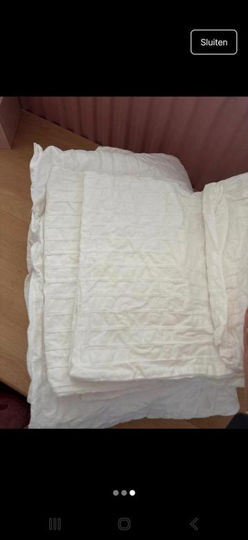 Dekbedovertrek Ikea, wit, 240x220 beschikbaar voor biedingen