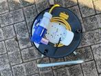 Haspel met 50 mrt kabel, Ophalen, Zo goed als nieuw