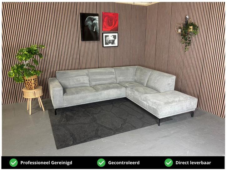 GRATIS LEVERING Montel Viano Hoekbank 270x225 REFURBISHED, Huis en Inrichting, Banken | Bankstellen, Zo goed als nieuw, Hoekbank